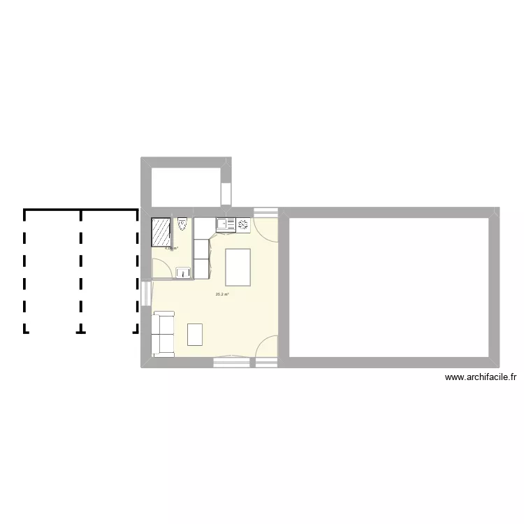 G&icirc;te 2. Plan de 