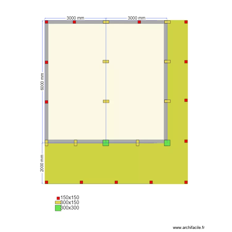 Сваи Мурманск. Plan de 