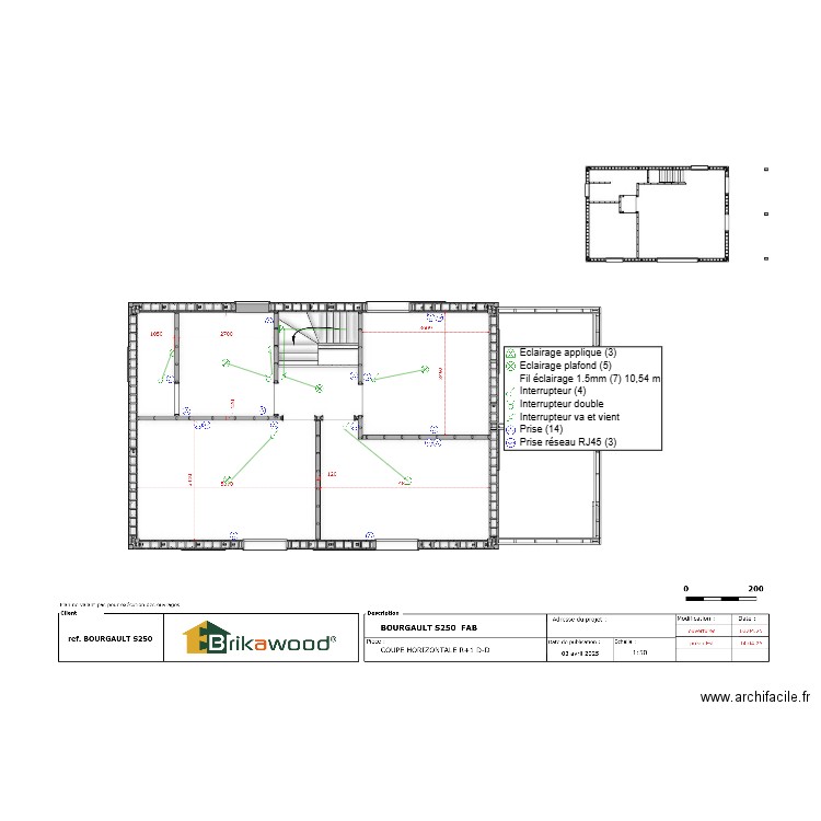 Anne Charlotte R+1. Plan de 0 pièce et 0 m2