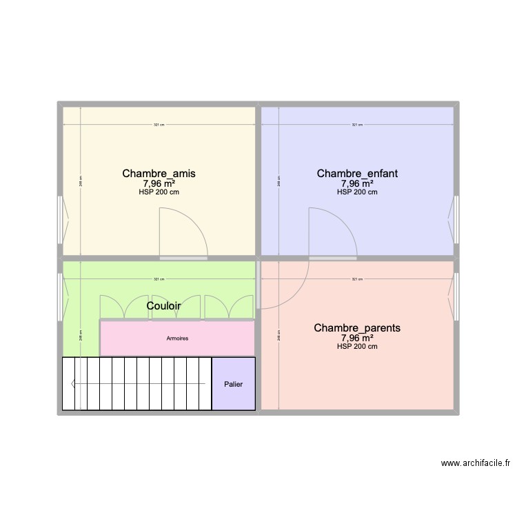 Chalet Tauxe_etage. Plan de 0 pièce et 0 m2