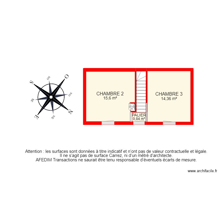 BI18373 -. Plan de 23 pièces et 162 m2