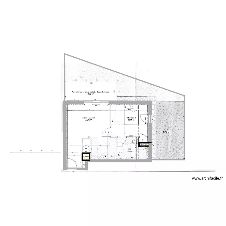 Tellinnes Initial. Plan de 2 Pièces et 1 m² Tellinnes Initial. Plan de 2 Pièces et 1 m²