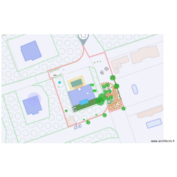 AMICIS JARDIN. Plan de 0 pièce et 0 m2