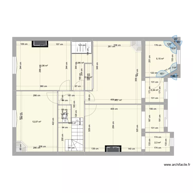 PRUNET ETAGE Modif. Plan de 