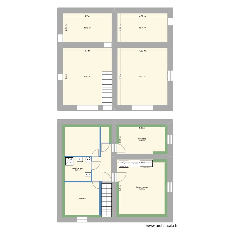 Ferme du Sorbier. Plan de 0 pièce et 0 m2