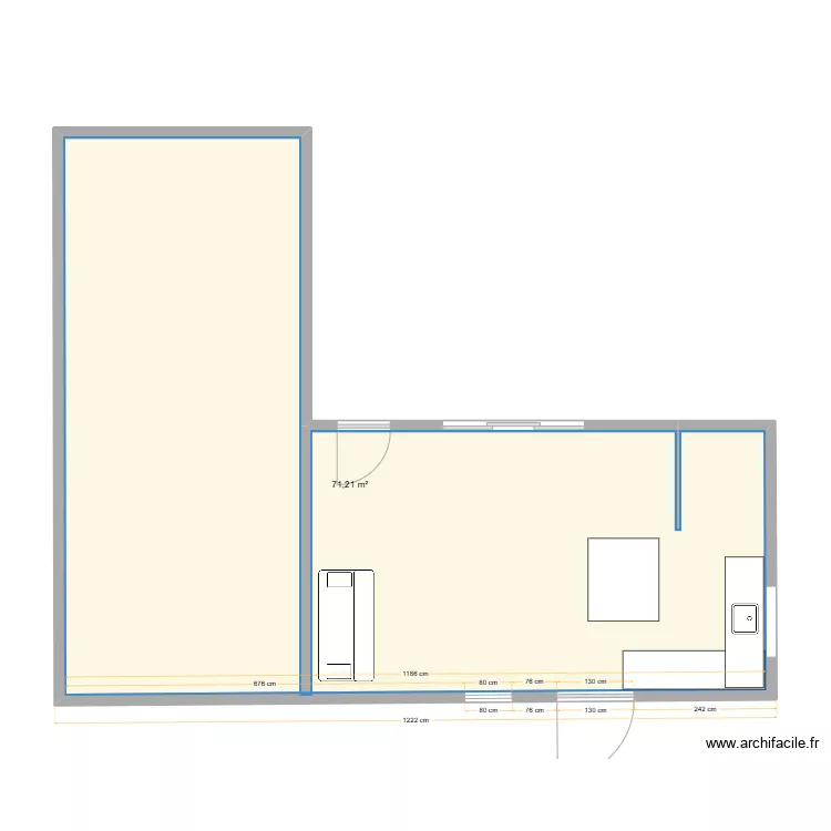 VILLA CASTERA. Plan de 