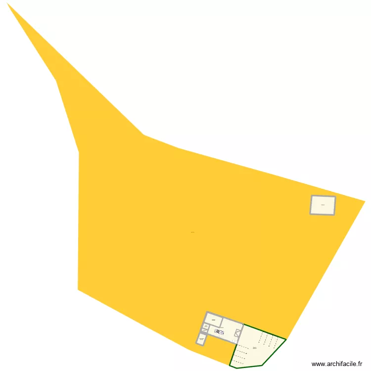 Grange lannet. Plan de 