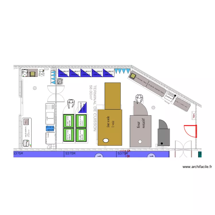 labo la tourette. Plan de 