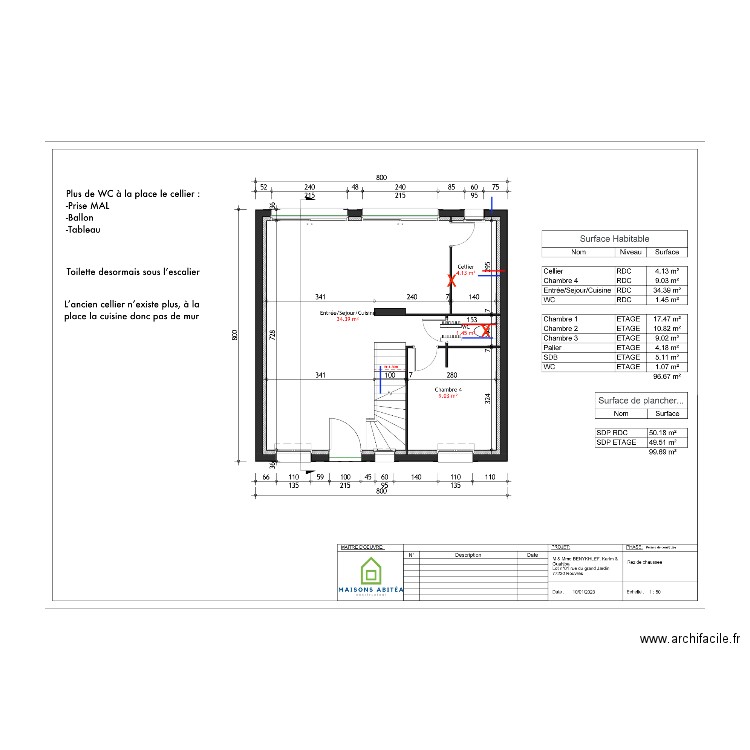 BENKHELIF RDC HYDRAULIQUE. Plan de 0 pièce et 0 m2