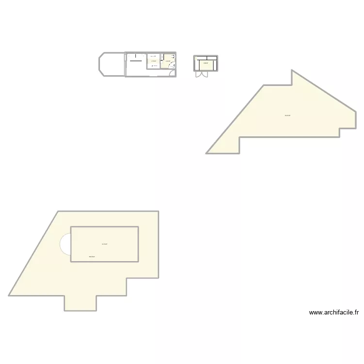 Projet Chambre parent + sdb. Plan de 6  et 278 m²