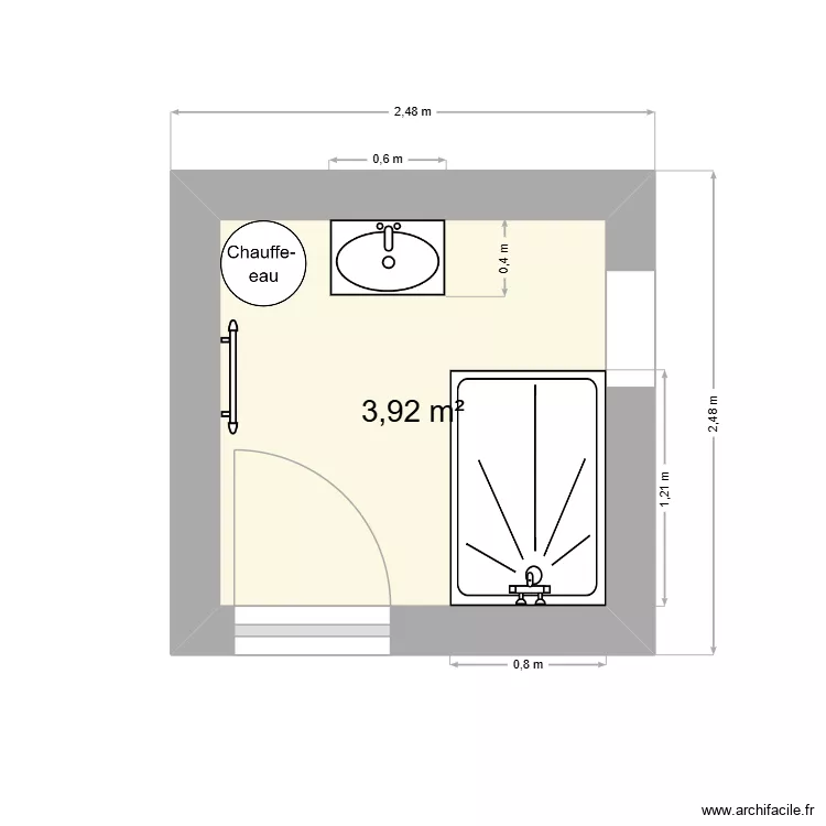 SDD Aerts. Plan de 1 et 4 m² SDD Aerts. Plan de 1 et 4 m²
