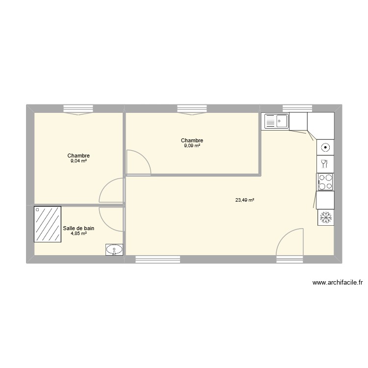 FREJUS LOCAL GAUCHE. Plan de 0 pièce et 0 m2