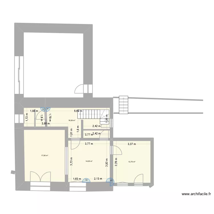 asquins 2026 1er. Plan de 4 et 60 m² asquins 2026 1er. Plan de 4 et 60 m²