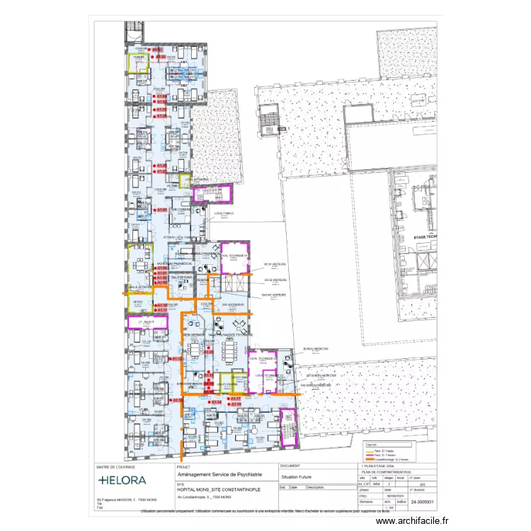 PLANS_CHR_MONS_RF. Plan de PLANS_CHR_MONS_RF. Plan de