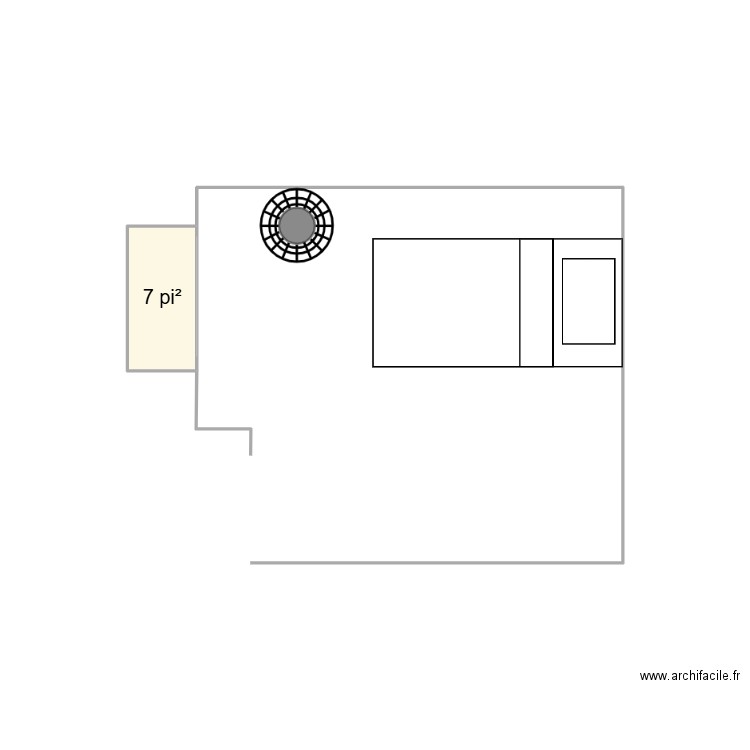 chambre 3. Plan de 0 pièce et 0 m2
