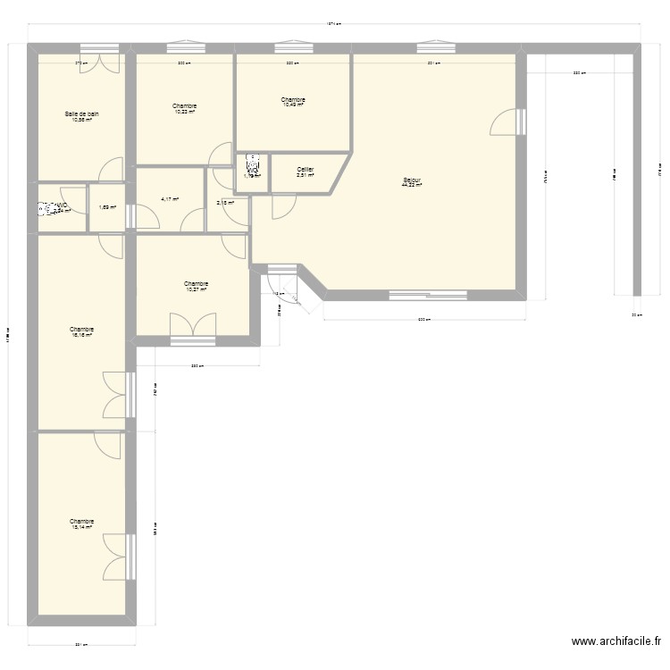Baptiste. Plan de 0 pièce et 0 m2