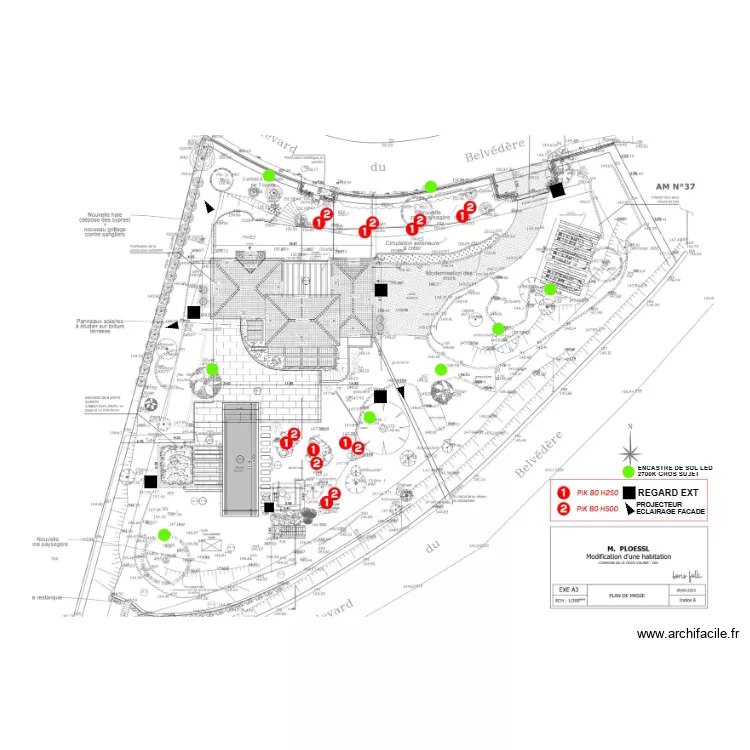 PLOESSL JARDIN. Plan de PLOESSL JARDIN. Plan de