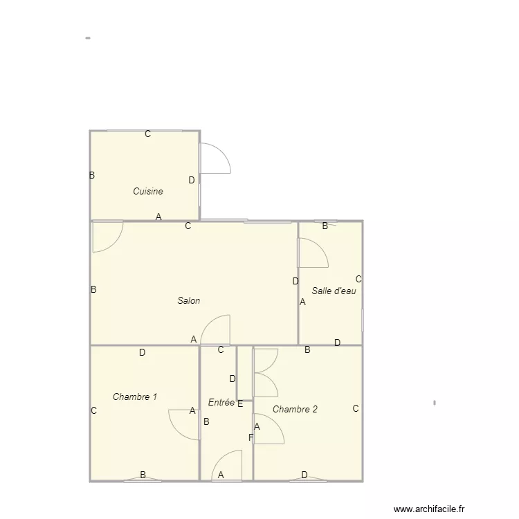 Croquis ESSANA. Plan de 