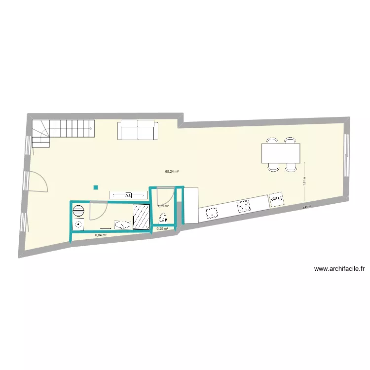 49 2026 BIS. Plan de 4 et 68 m² 49 2026 BIS. Plan de 4 et 68 m²