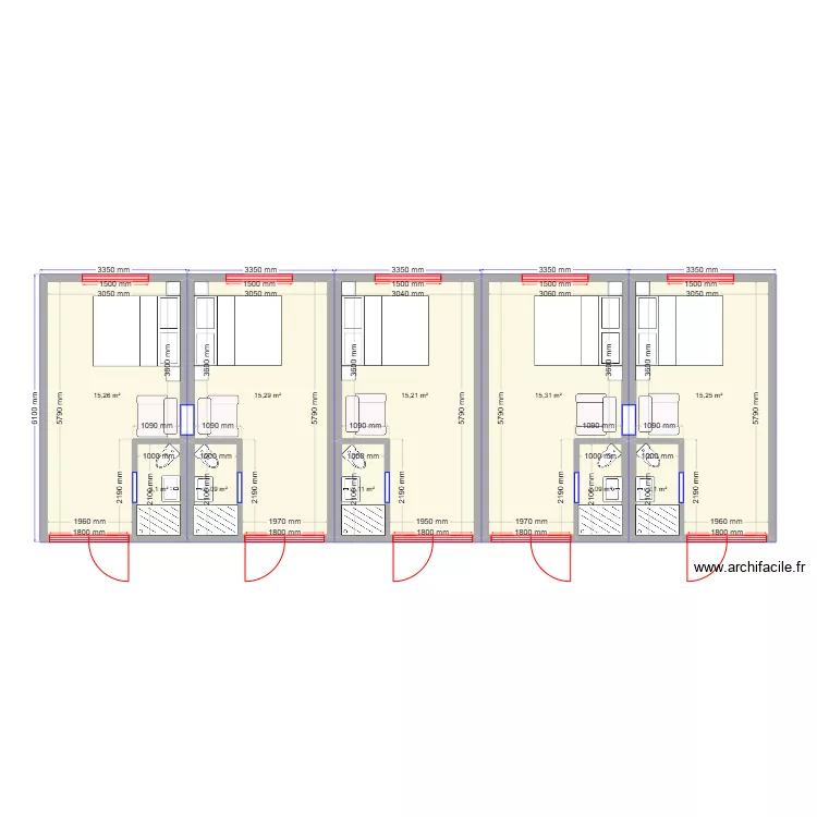 6x3,5 2вар 2. Plan de 