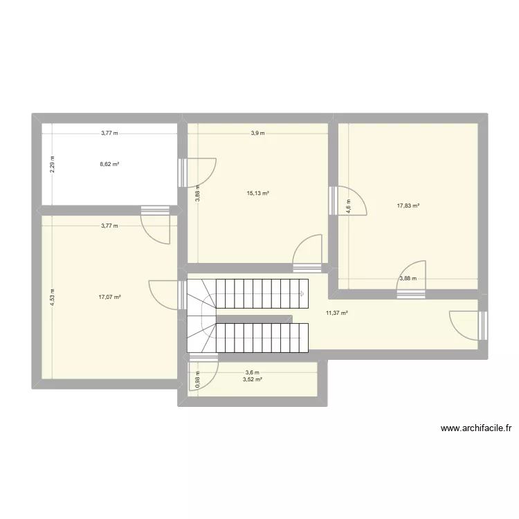 Petange. Plan de 6 Pièces et 74 m² Petange. Plan de 6 Pièces et 74 m²