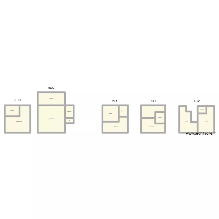 350602611. Plan de 15  et 159 m²