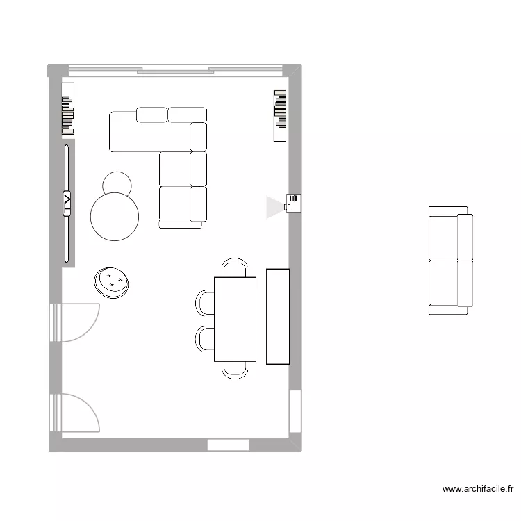 salon_Pocket_Karine. Plan de salon_Pocket_Karine. Plan de