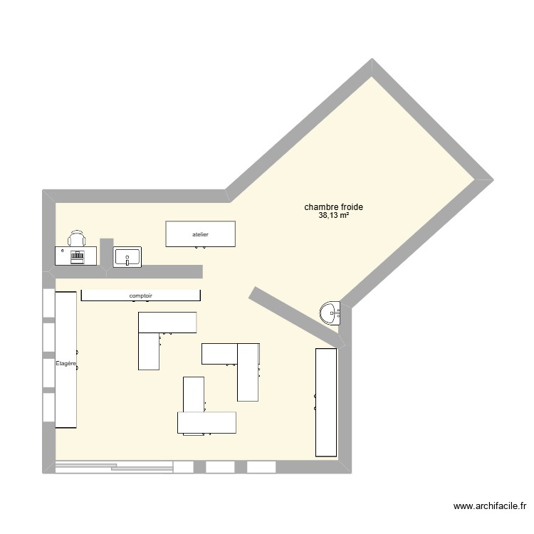 paul claudel. Plan de 0 pièce et 0 m2