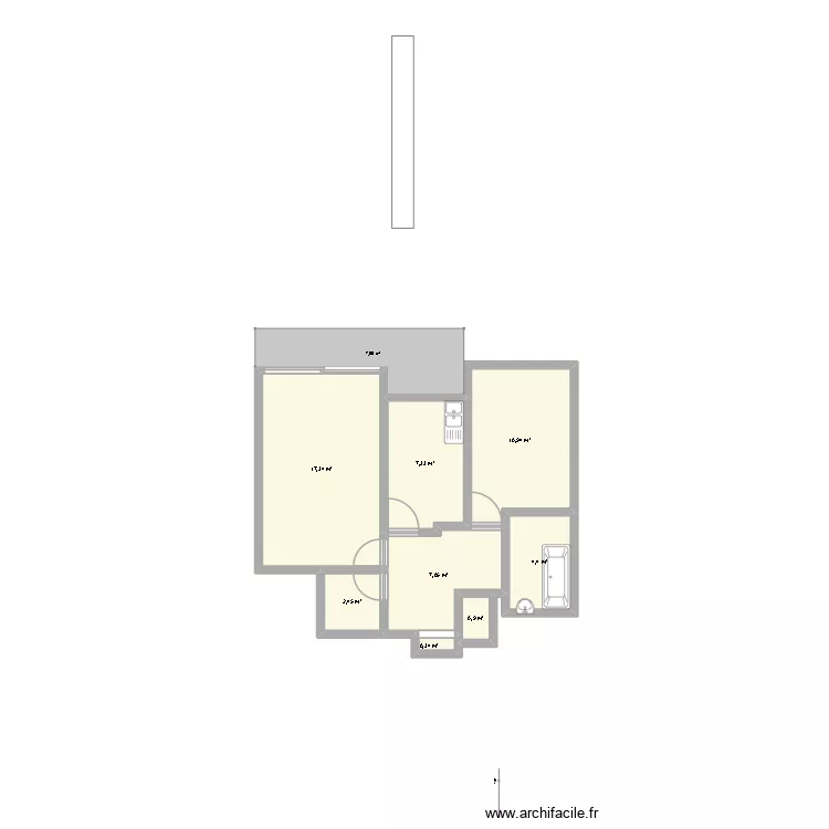 logement. Plan de 8 Pièces et 51 m² logement. Plan de 8 Pièces et 51 m²