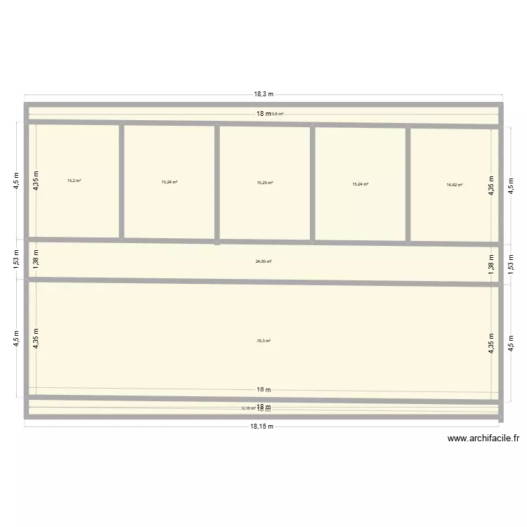 brouillon 216 m2. Plan de 9 et 199 m² brouillon 216 m2. Plan de 9 et 199 m²