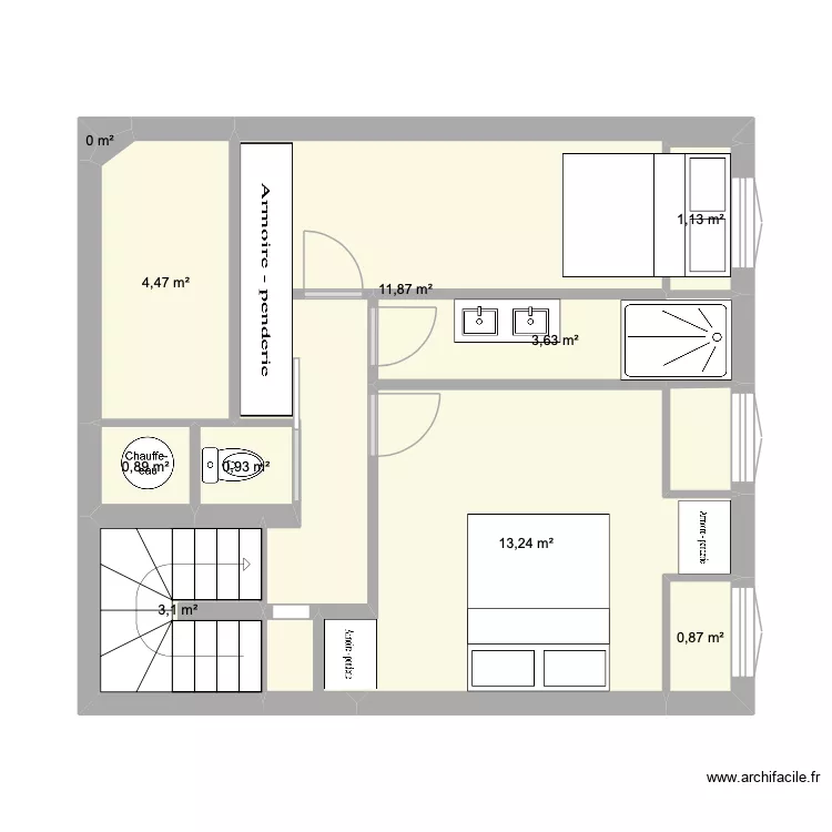 Felix Etage solution 4. Plan de 