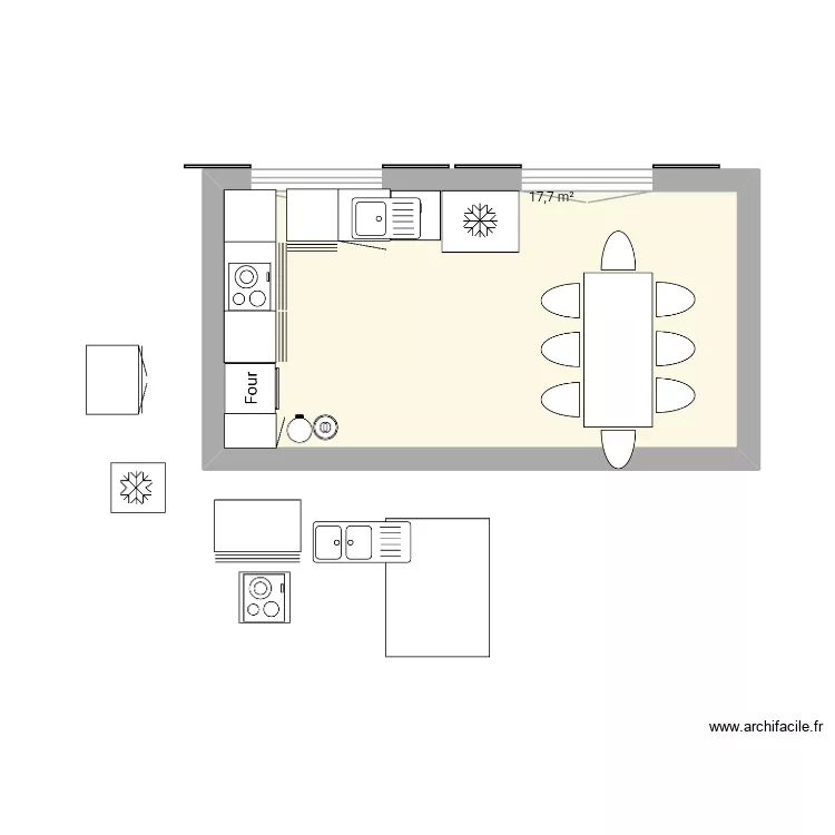 Cuisine. Plan de Cuisine. Plan de