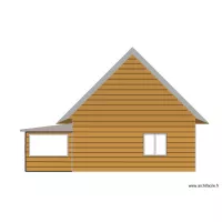 Plan fa&ccedil;ade cot&eacute; nord + annexe