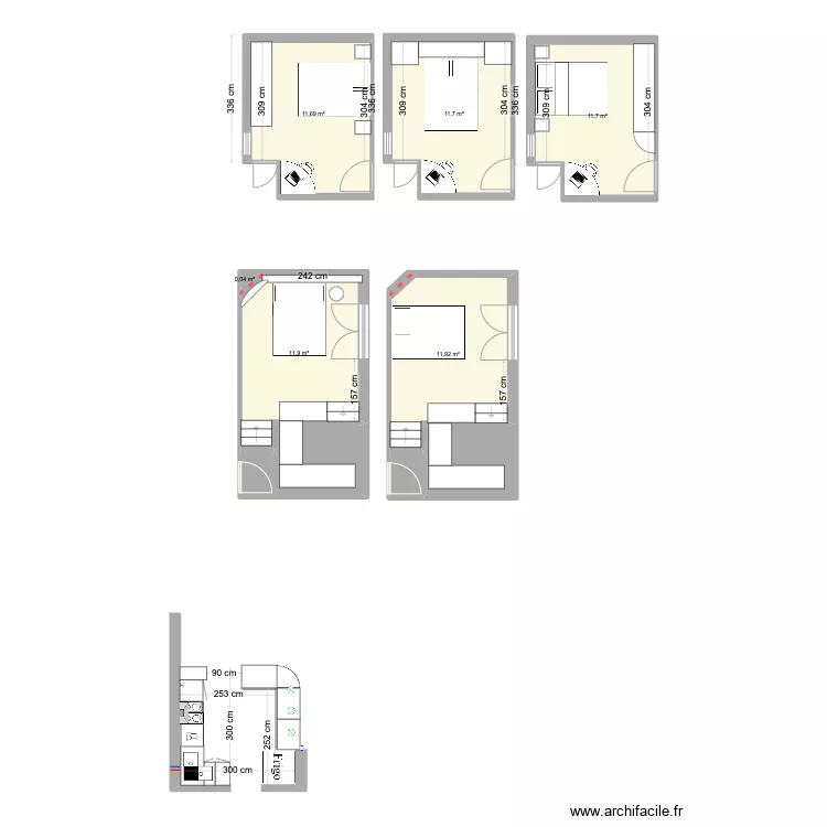 CHAMBRE MATHEO. Plan de CHAMBRE MATHEO. Plan de