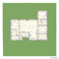 100 m2 avec 3 chambres