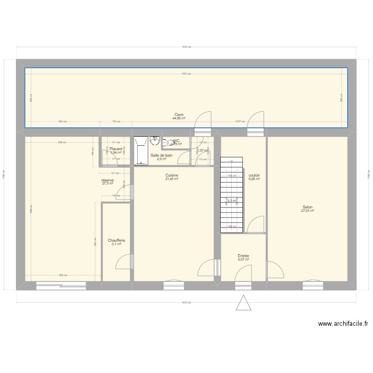 VALEZY. Plan de 0 pièce et 0 m2