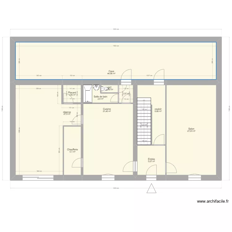 VALEZY. Plan de 