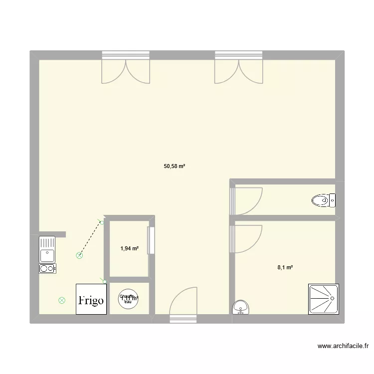 eloan. Plan de 4 Pièces et 62 m² eloan. Plan de 4 Pièces et 62 m²