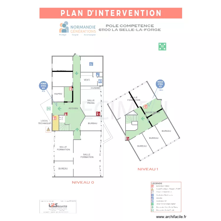 POLE COMPETENCE FNG. Plan de 