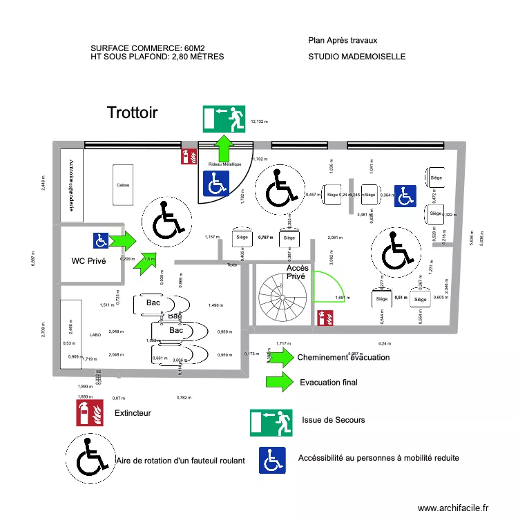 nouveau de janvier 2026 3D ok sens labo invers&eacute; N&deg;1. Plan de 4 pièces et 66 m²