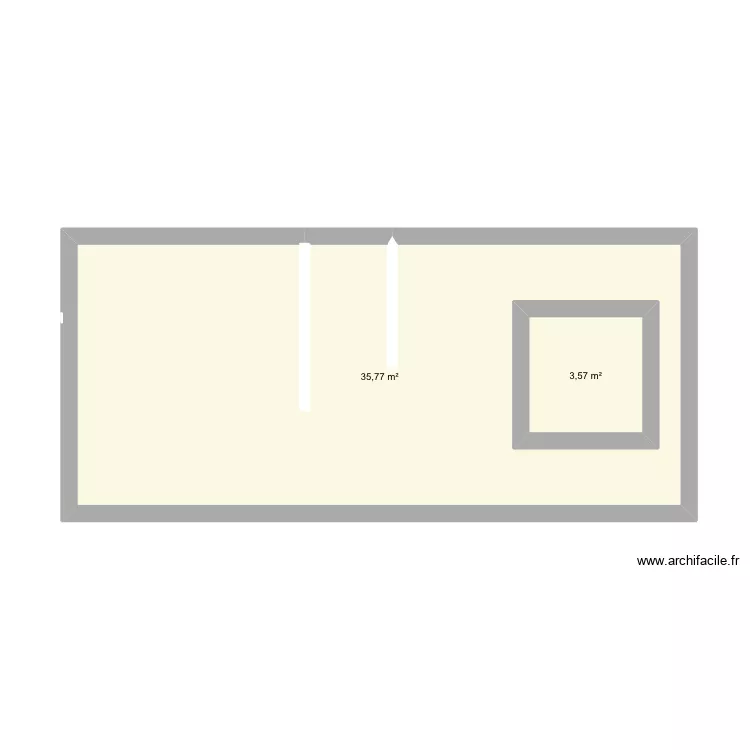 Emma. Plan de 2  et 45 m²