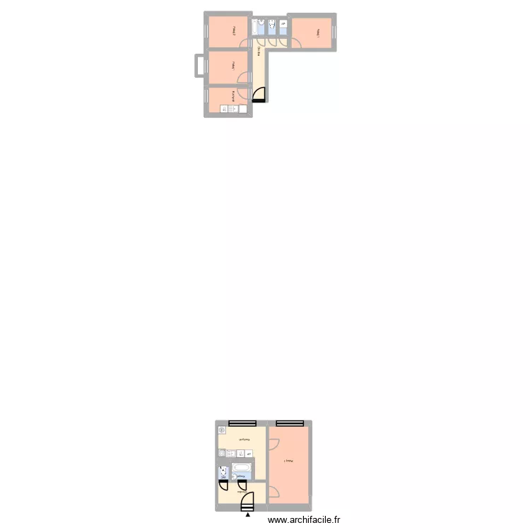 Opavská 768 byt 13. Plan de 19 et 194 m² Opavská 768 byt 13. Plan de 19 et 194 m²