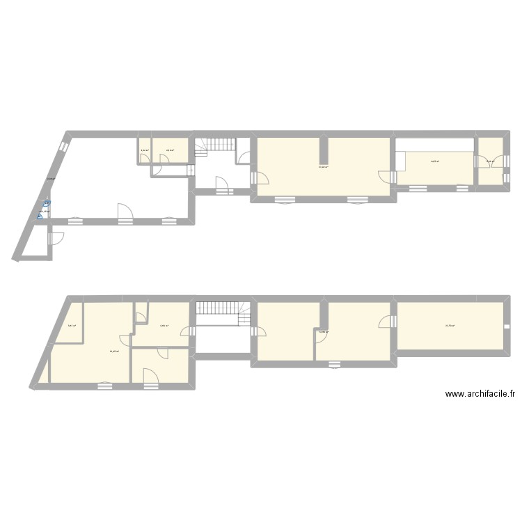 Vente 13 R de l'E. Plan de 12 pièces et 165 m2