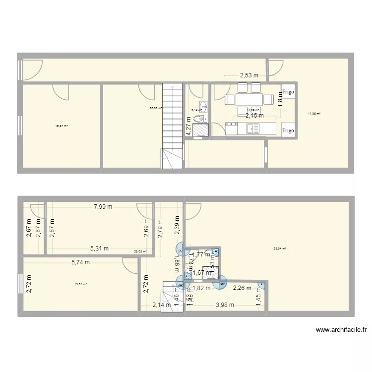 Sofiane3. Plan de 8 Pièces et 172 m² Sofiane3. Plan de 8 Pièces et 172 m²