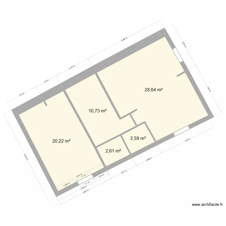 julisa 1er étage. Plan de julisa 1er étage. Plan de