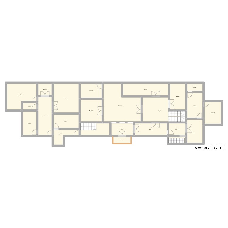 Château des vestiges. Plan de 0 pièce et 0 m2