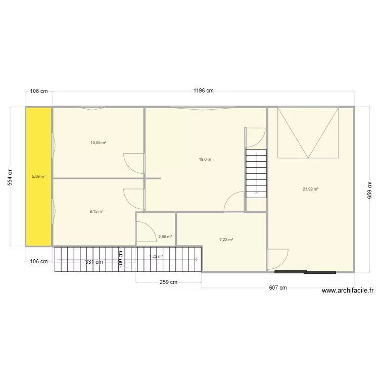 plan rez de chausse cierp. Plan de 