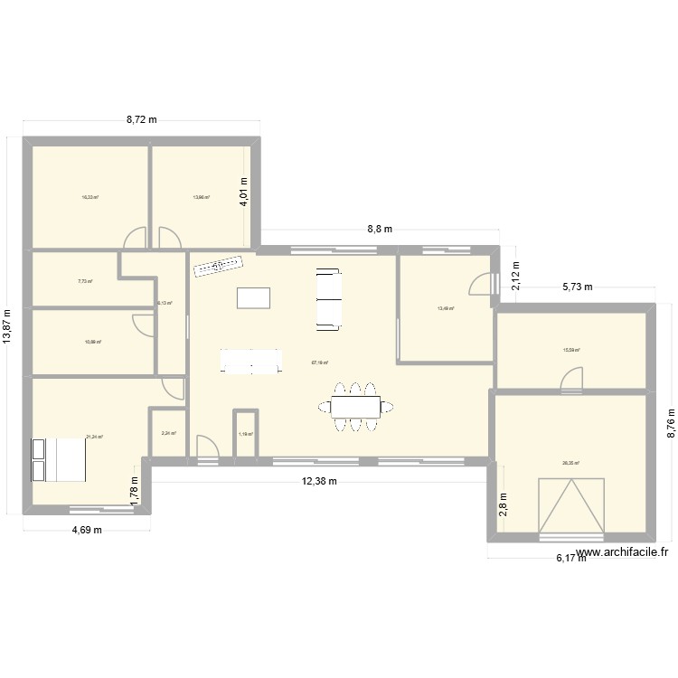 celine. Plan de 0 pièce et 0 m2