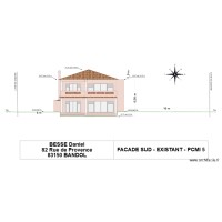 BESSE - fa&ccedil;ade sud existant 2