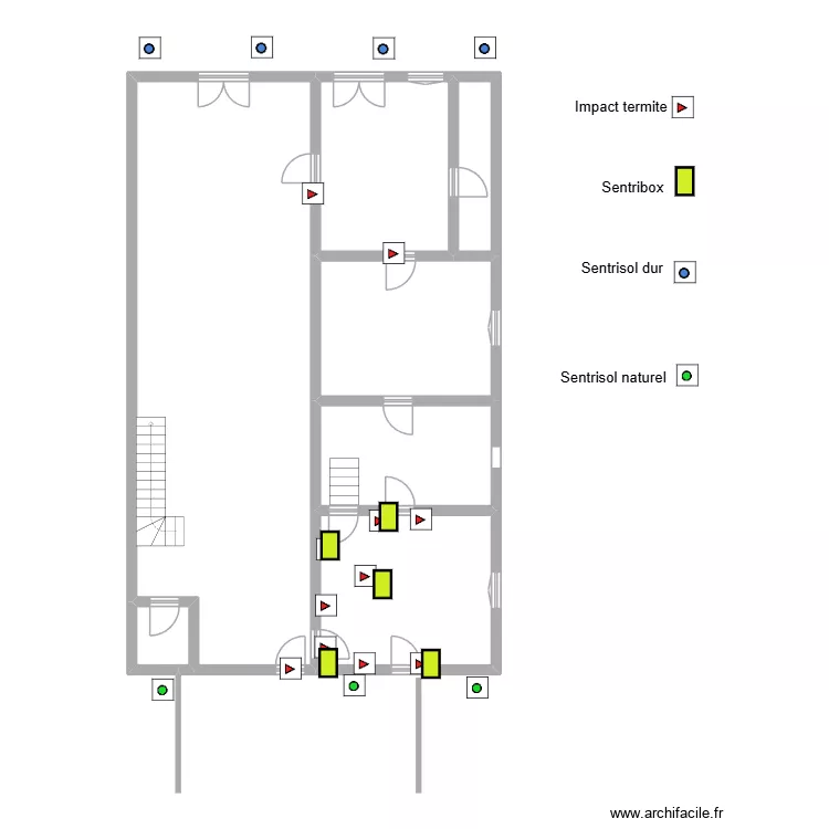 CAVALLI. Plan de 7  et 146 m²